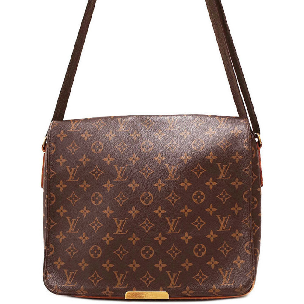 Louis Vuitton Monogram Bag Shoulder MM Valmy